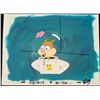 Image 1 : Orig SpongeBob Animation Cel & Background Sandy Suit