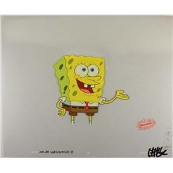 Original SpongeBob 2 Layer Production Cel Expressions