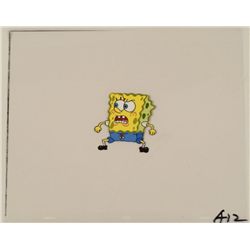 Original SpongeBob Animation Art Cel Hey- Not Fair!