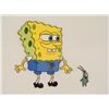 Image 2 : Orig 2 Layer SpongeBob Animation Cel Plankton Dominate
