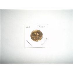 1963 RARE PROOF Lincoln Penny *RARE PROOF GRADE - COIN OUT OF SAFE DEPOSIT BOX*!!