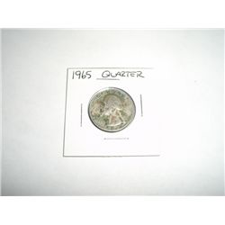 1965 Quarter - COIN OUT OF SAFE DEPOSIT BOX*!!