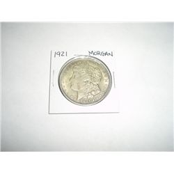 1921 Morgan SILVER Dollar - NICE COIN *PLEASE LOOK AT PICTURE TO DETERMINE GRADE - COIN OUT OF SAFE