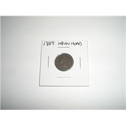 1889 Indian Head Penny *PLEASE LOOK AT PICTURE TO DETERMINE GRADE - NICE COIN*!!