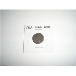 1889 Indian Head Penny *PLEASE LOOK AT PICTURE TO DETERMINE GRADE - NICE COIN*!!