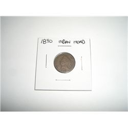 1890 Indian Head Penny *PLEASE LOOK AT PICTURE TO DETERMINE GRADE - NICE COIN*!!