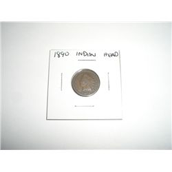1890 Indian Head Penny *PLEASE LOOK AT PICTURE TO DETERMINE GRADE - NICE COIN*!!