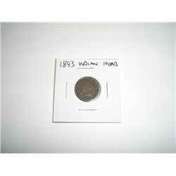 1893 Indian Head Penny *PLEASE LOOK AT PICTURE TO DETERMINE GRADE - NICE COIN*!!