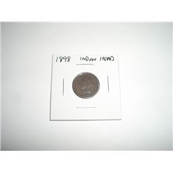 1898 Indian Head Penny *PLEASE LOOK AT PICTURE TO DETERMINE GRADE - NICE COIN*!!