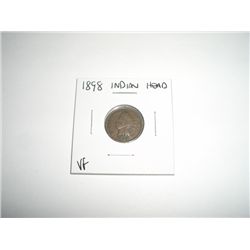 1898 Indian Head Penny *VERY FINE GRADE - NICE COIN*!!