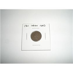 1901 Indian Head Penny *PLEASE LOOK AT PICTURE TO DETERMINE GRADE - NICE COIN*!!