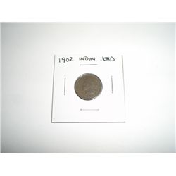 1902 Indian Head Penny *PLEASE LOOK AT PICTURE TO DETERMINE GRADE - NICE COIN*!!