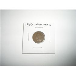 1903 Indian Head Penny *PLEASE LOOK AT PICTURE TO DETERMINE GRADE - NICE COIN*!!