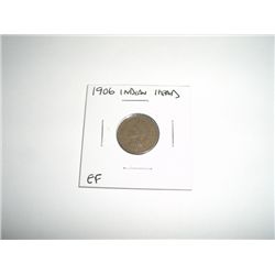 1906 Indian Head Penny *EXTRA FINE GRADE - NICE COIN*!!