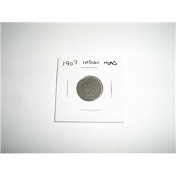 1907 Indian Head Penny *PLEASE LOOK AT PICTURE TO DETERMINE GRADE - NICE COIN*!!