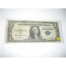 1935 Series E $1 *SILVER CERTIFICATE* Dollar Bill Serial # U20006076G!!