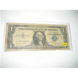 1957 Series A  *STAR NOTE* $1 *SILVER CERTIFICATE* Dollar Bill Serial # *10549905A!!