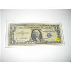 1957 Series B  *STAR NOTE* $1 *SILVER CERTIFICATE* Dollar Bill Serial # *33466804B!!