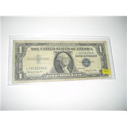 1957 Series B  *STAR NOTE* $1 *SILVER CERTIFICATE* Dollar Bill Serial # *39150296B!!