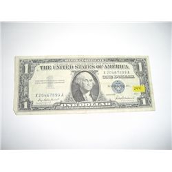 1957 Series $1 *SILVER CERTIFICATE* Dollar Bill Serial # X20467899A!!