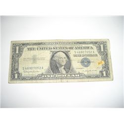 1957 Series B $1 *SILVER CERTIFICATE* Dollar Bill Serial # S48907052A!!