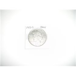 1923-S SILVER Peace Dollar *PLEASE LOOK AT PICTURE TO DETERMINE GRADE - NICE COIN*!!