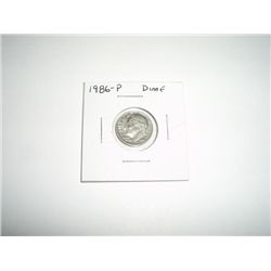 1986-P Roosevelt Dime!!