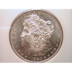 1880-S Morgan Dollar MS64 NGC