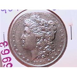 1904-S Morgan Dollar XF40