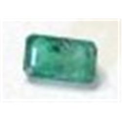 .20 ct Natural Columbian Emerald Cut & Faceted!!!!