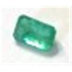 .30 ct Natural Columbian Emerald Cut & Faceted!!!!