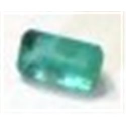 .30 ct Natural Columbian Emerald Cut & Faceted!!!!
