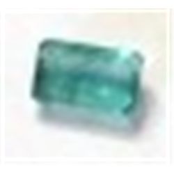 .40 ct Natural Columbian Emerald Cut & Faceted!!!!