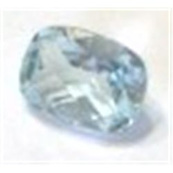 1.60 ct Natural Light Blue Topaz Emerald Cut & Faceted!!!