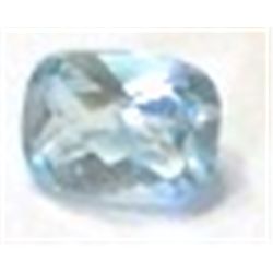 1.60 ct Natural Light Blue Topaz Emerald Cut & Faceted!!!