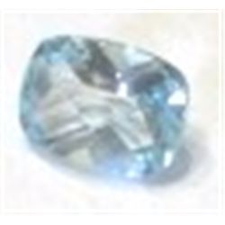 1.65 ct Natural Light Blue Topaz Emerald Cut & Faceted!!!