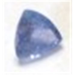 .50 ct 1/2 Carat Natural Tanzanite Trillion Cut & Faceted!!