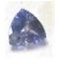 .60 ct OVER 1/2 Carat Natural Tanzanite Trillion Cut & Faceted!!