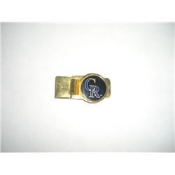 COLORADO ROCKIES Money Clip - Real Nice Clip that Flips Open *LIKE NEW*!!