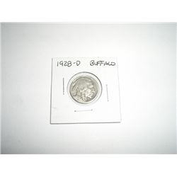 1928-D Buffalo Nickel *PLEASE LOOK AT PICTURE TO DETERMINE GRADE*!!