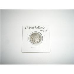 1928-D Buffalo Nickel *PLEASE LOOK AT PICTURE TO DETERMINE GRADE*!!