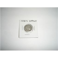 1928-S Buffalo Nickel *PLEASE LOOK AT PICTURE TO DETERMINE GRADE*!!