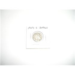 1929-S Buffalo Nickel *PLEASE LOOK AT PICTURE TO DETERMINE GRADE*!!