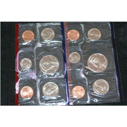 1991 US Mint Coin Set, P&D Mints, UNC