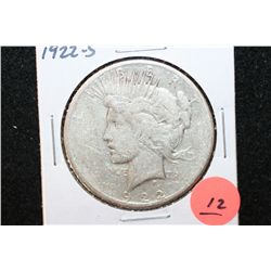1922-S Peace $1