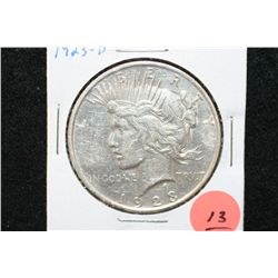 1923-D Peace $1