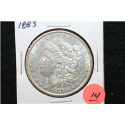 1883 Silver Morgan $1