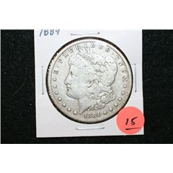 1884 Silver Morgan $1