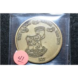 WWI, WWII, Vietnam & Iraq SWA Challenge Medal; Bastogne Bulldogs "Always First"