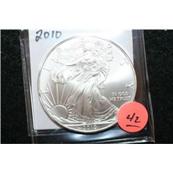 2010 Silver Eagle $1